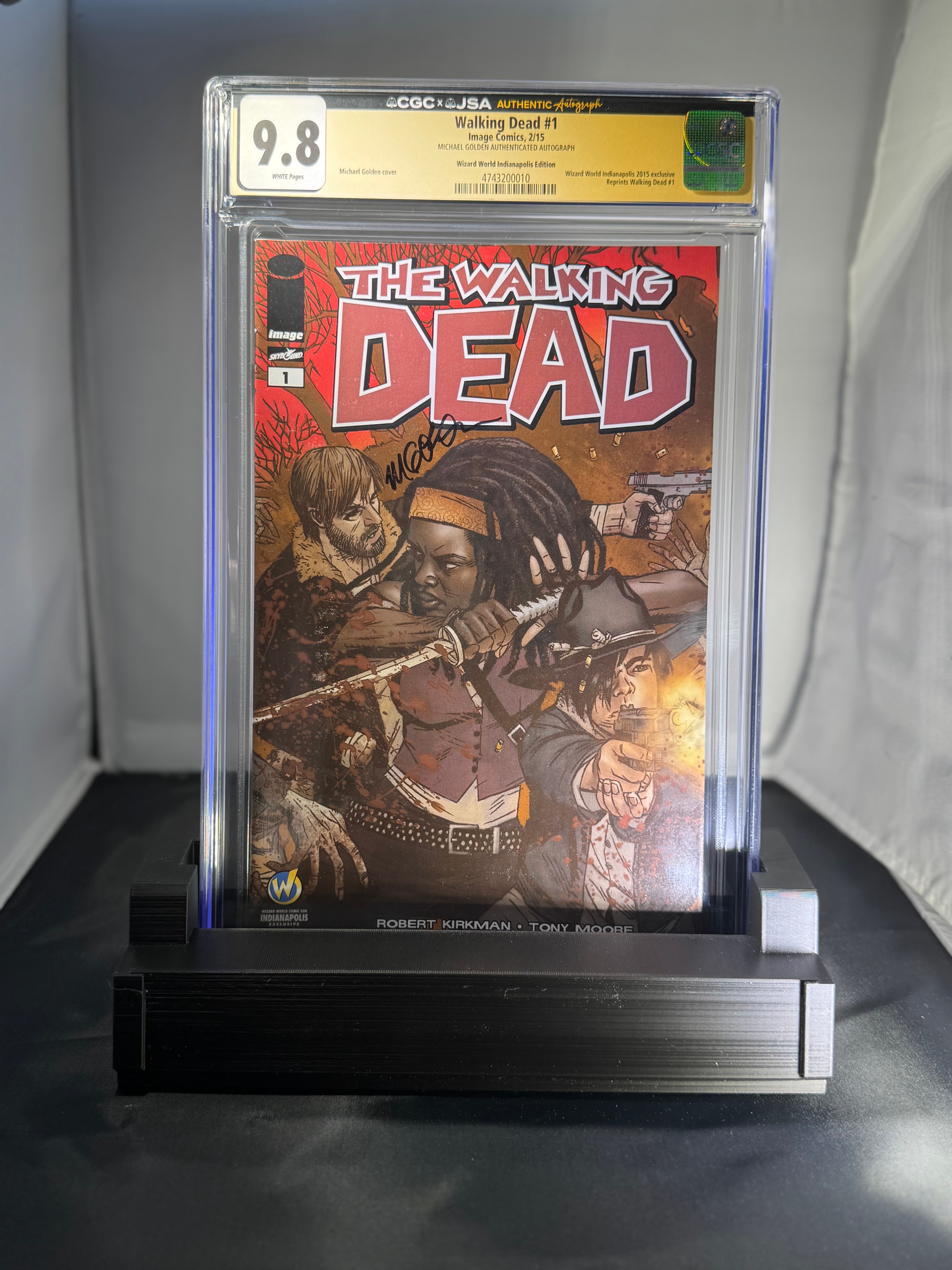 CGC 9.8 JSA Walking Dead #1