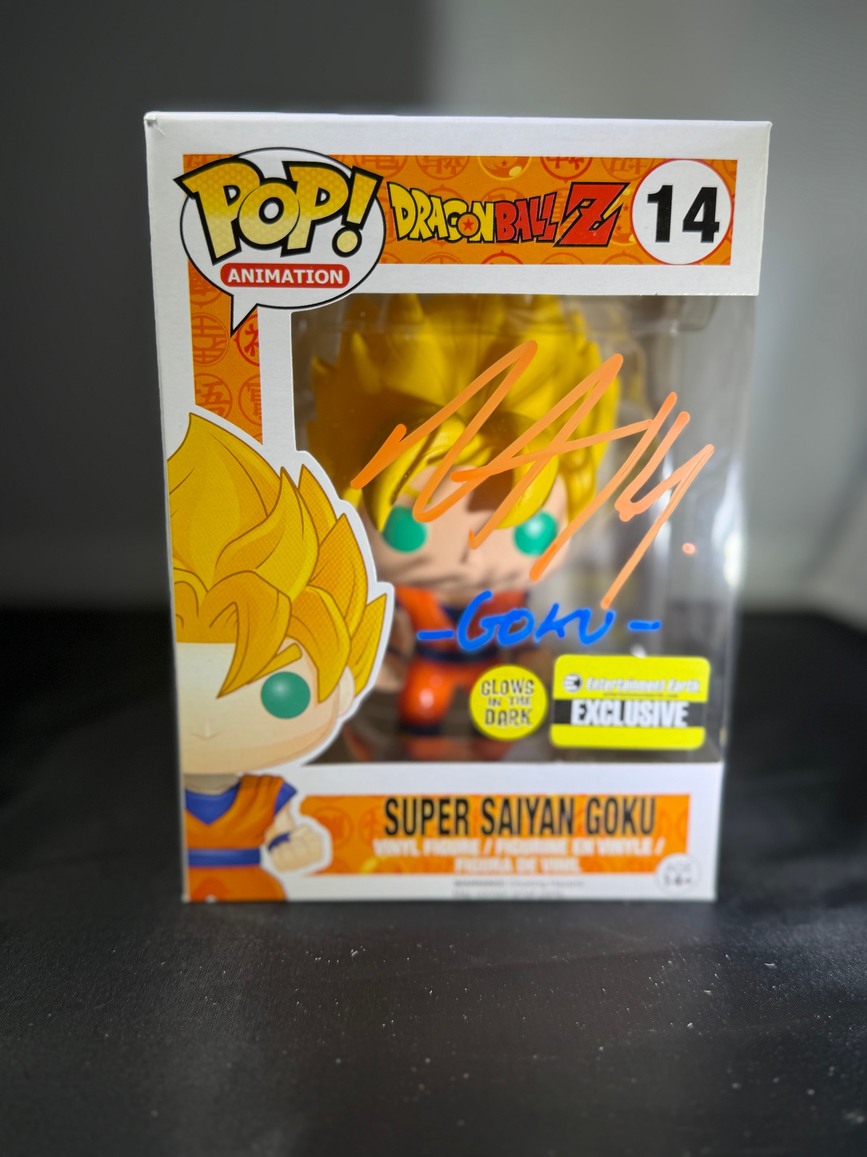 Goku Signed Funko Pop